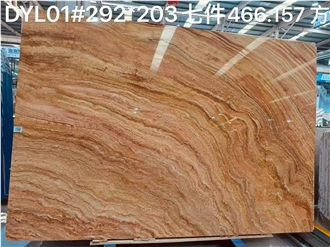 Turkey Rainbow Travertine Marble Slabs