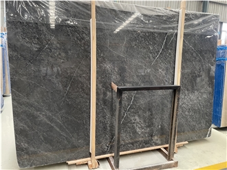 Wyndham Grey Marble Polished Slabs Interior Using