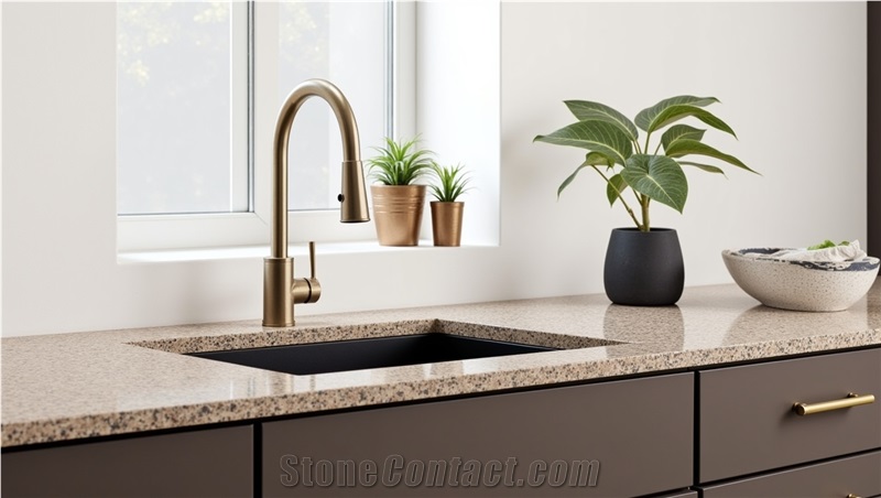 GD Brown Granite Slabs