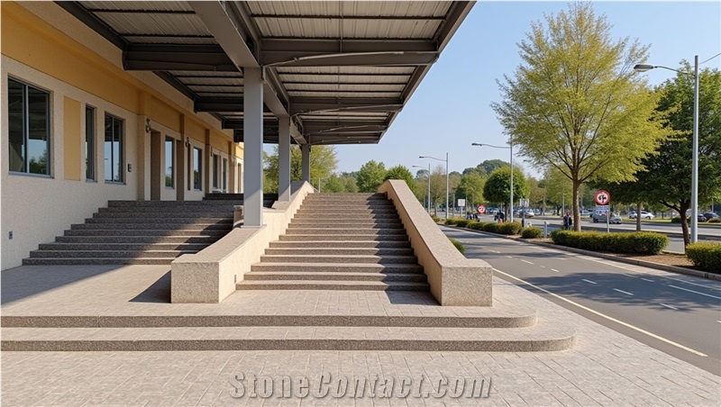 GD Brown Granite Slabs