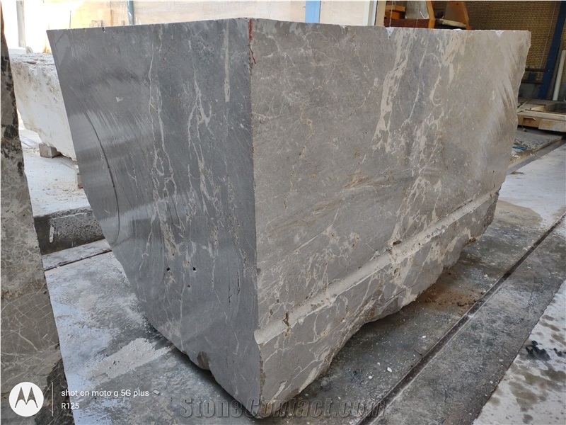 Elegant Grey Marble Blocks