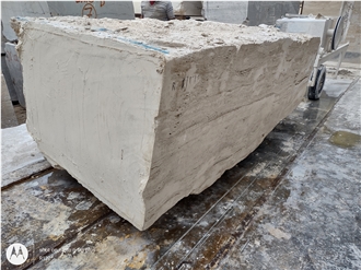 Light Travertine Blocks
