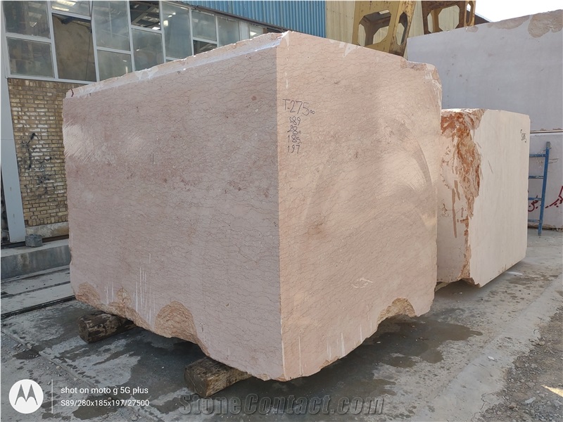 Rosepe Pink Marble Blocks