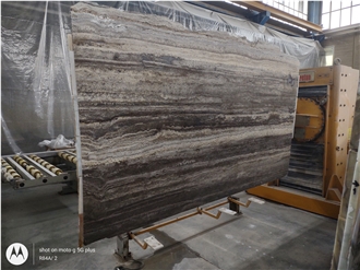 Silver Travertine Slabs, Tiles