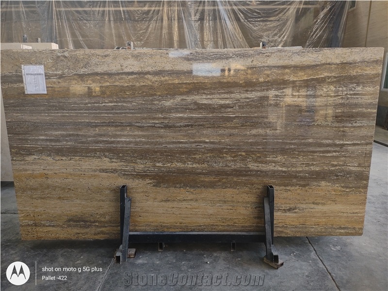 Silver Travertine Slabs, Tiles