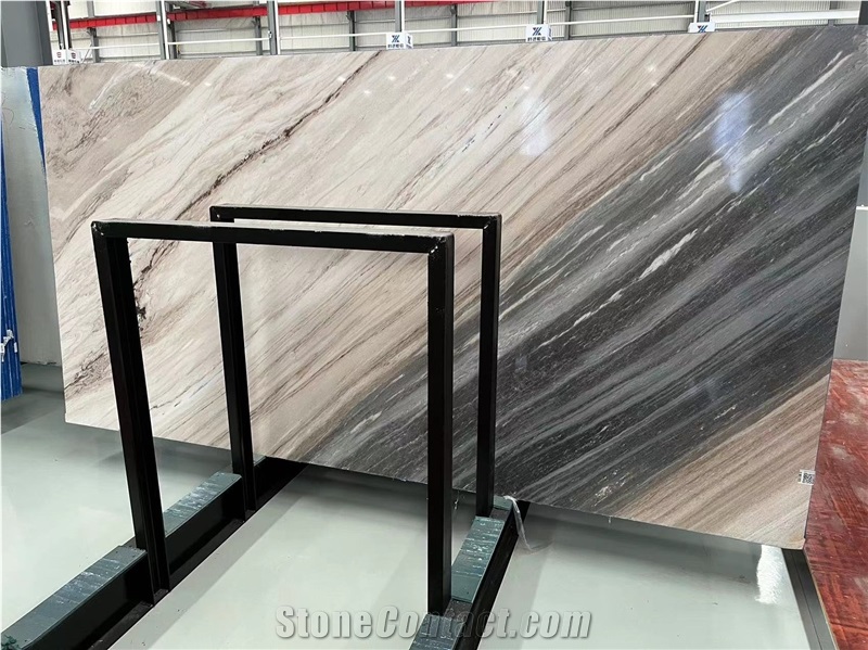 Blue Palissandro Bronzetto Marble Slabs