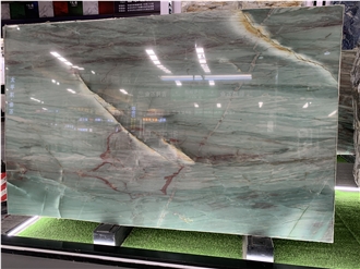 Brazil Botanic Green Quartzite Slabs