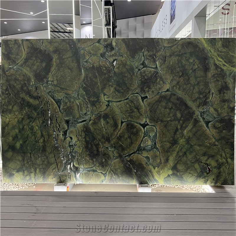 Brazil Green Vitoria Regia Quartzite Slabs