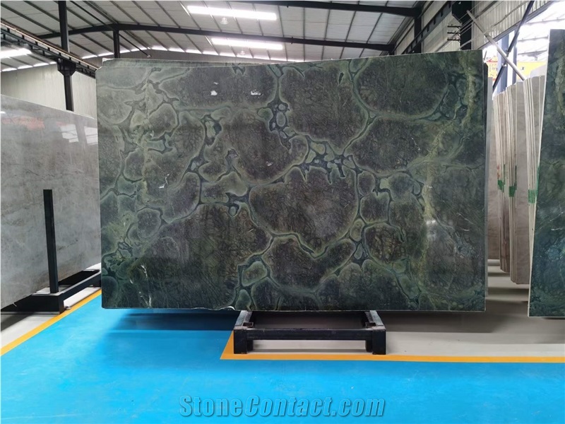 Brazil Green Vitoria Regia Quartzite Slabs