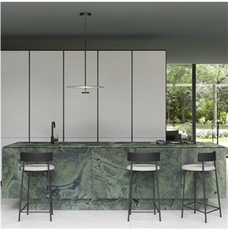 Brazil Green Vitoria Regia Quartzite Slabs
