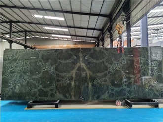 Brazil Green Vitoria Regia Quartzite Slabs