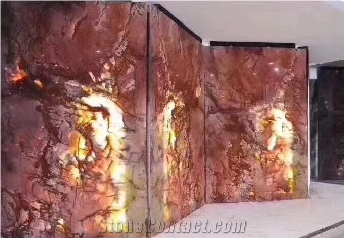 Brazil Pink Juliet Crystal Quartzite Slabs