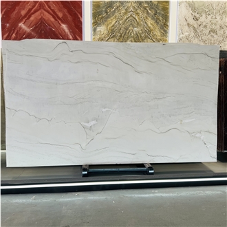 Brazil White Mont Blanc Quartzite Slabs