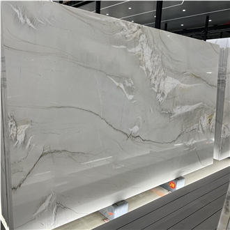 Brazil White Mont Blanc Quartzite Slabs