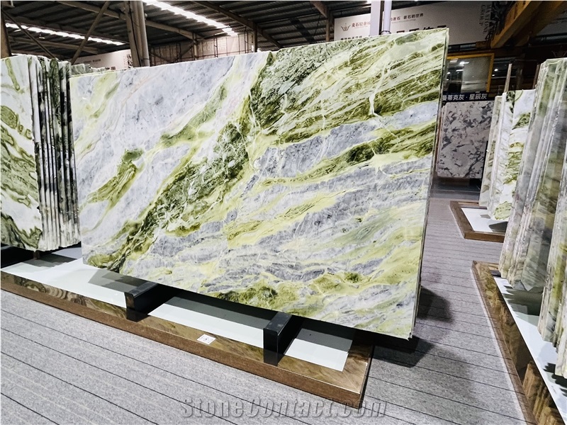 China Emerald Jade Marble Slabs