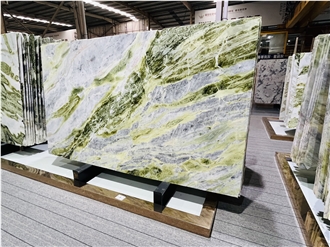 China Emerald Jade Marble Slabs