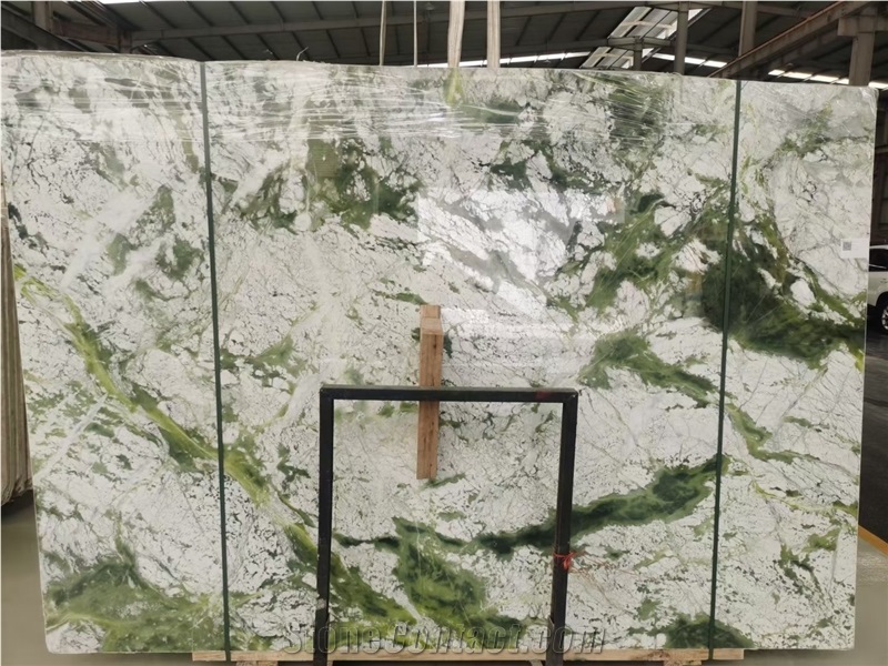 China Emerald Jade Marble Slabs