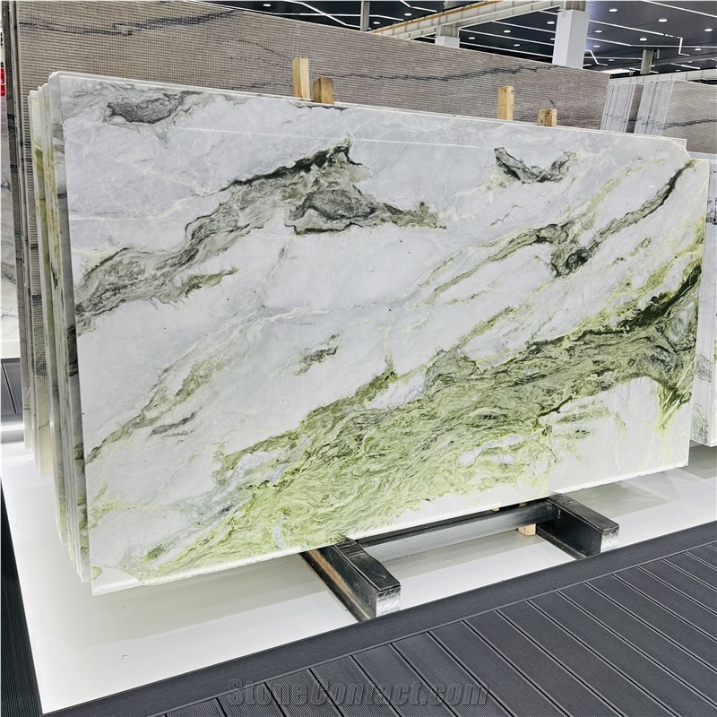 China Emerald Jade Marble Slabs