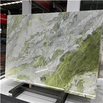 China Emerald Jade Marble Slabs