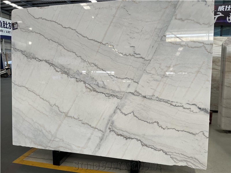 Chinese White Marble Slabs, Guangxi White Marble