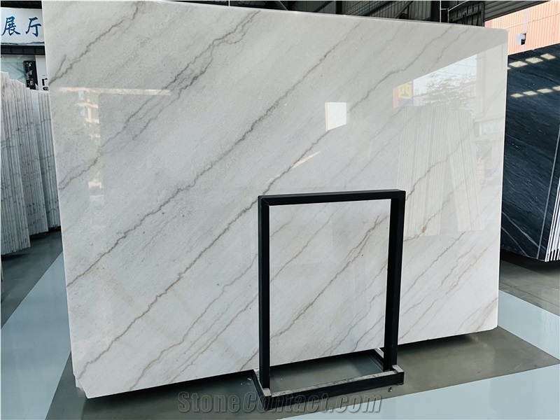 Chinese White Marble Slabs, Guangxi White Marble