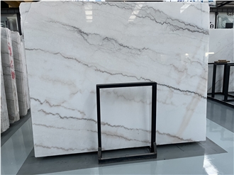 Chinese White Marble Slabs, Guangxi White Marble