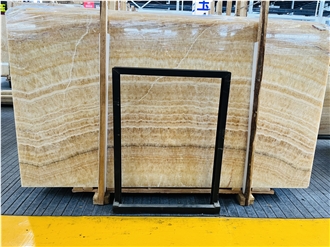 Chinese Yellow Honey Onyx Slabs