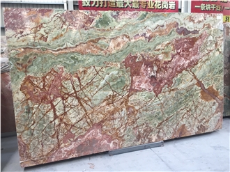 Dark Green Onyx Slabs