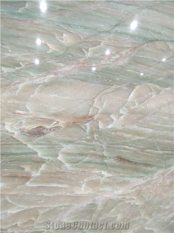 Green Alexandrita Fantasy Quartzite Slabs