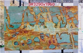 Green Ibere Sauipe Quartzite Slabs