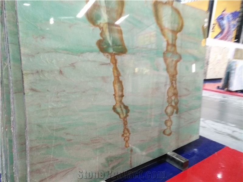 Green Ibere Sauipe Quartzite Slabs