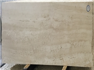 Italy Beige Travertino Romano Slabs