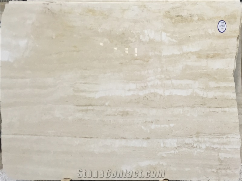 Italy Beige Travertino Romano Slabs