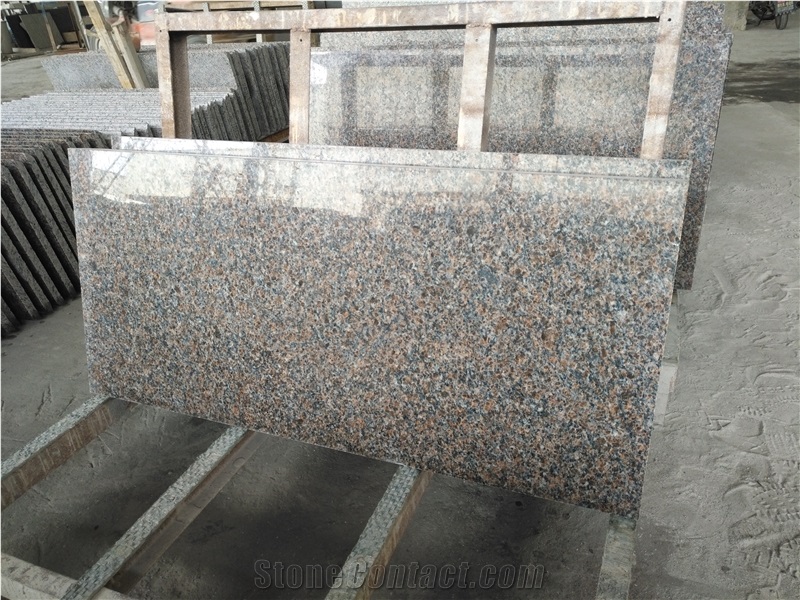Natural Brown Caledonia Granite Slabs