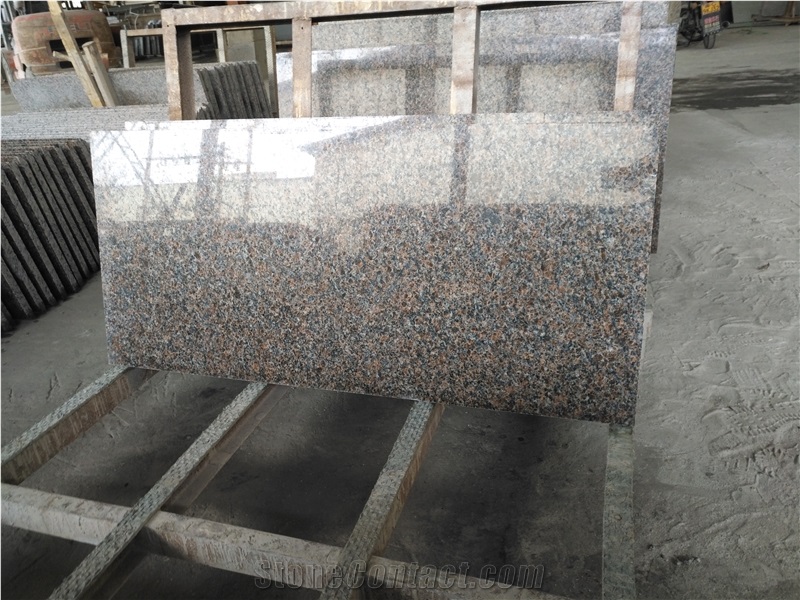 Natural Brown Caledonia Granite Slabs