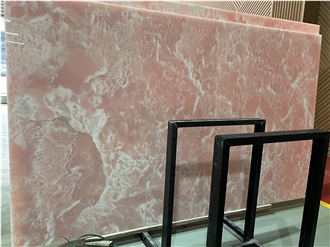 Pink Onyx Big Slabs