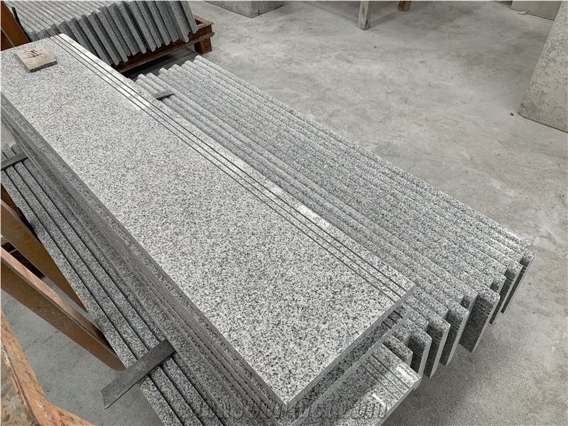 Sesame White Granite G603 Granite Stair Steps Tiles
