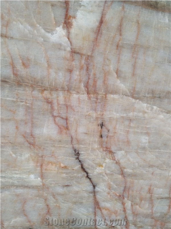 Aurora Cristallo Quartzite Slabs