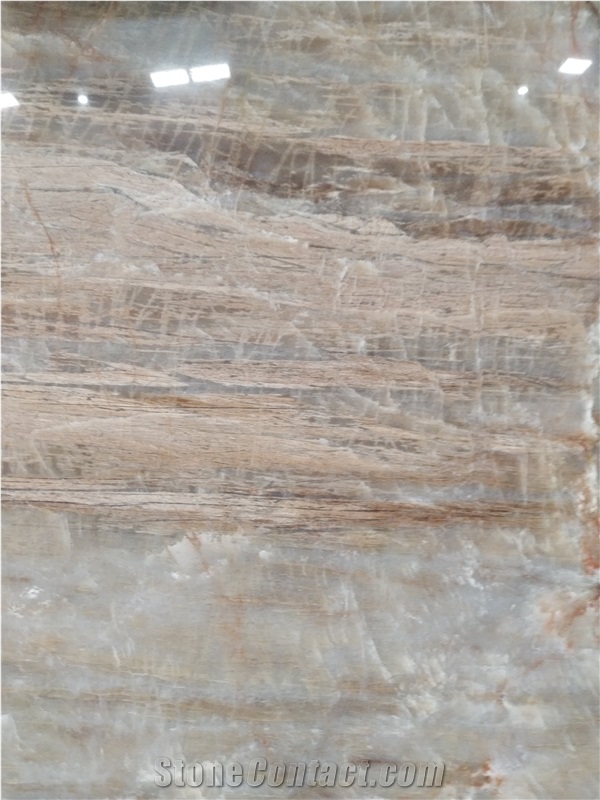 Aurora Cristallo Quartzite Slabs