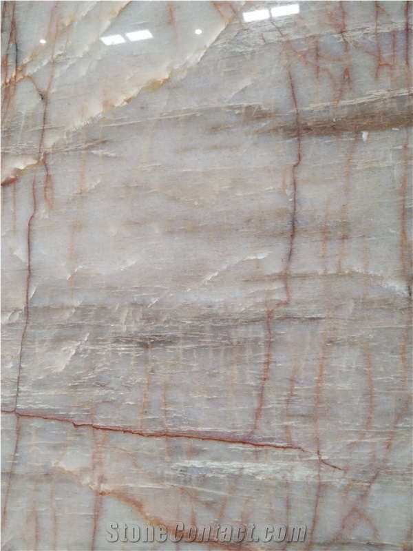 Aurora Cristallo Quartzite Slabs