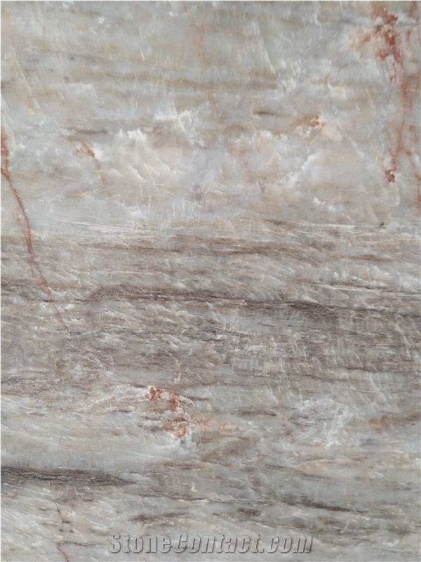 Aurora Cristallo Quartzite Slabs