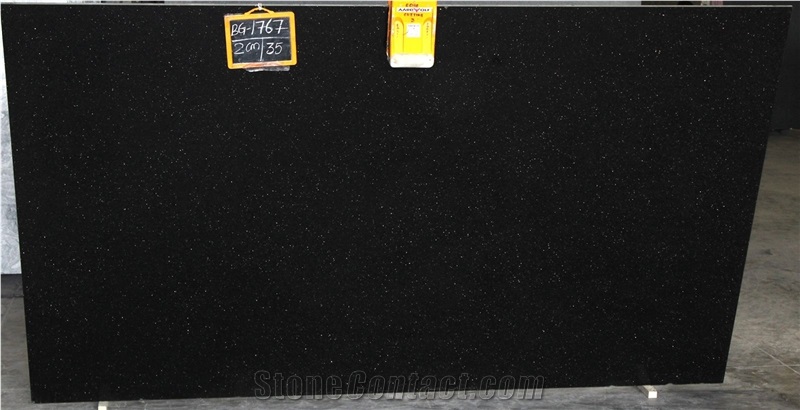 Galaxy Black Granite Slabs