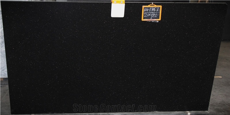 Galaxy Black Granite Slabs