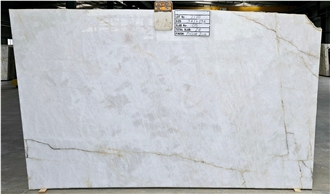 White Cristallo Quartzite  Slabs