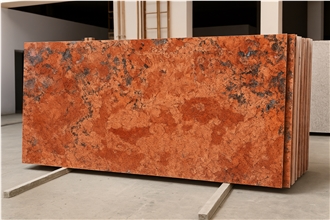 Alaska Red Granite Slabs