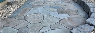 Catskill Bluestone Irregular Flagstone Slabs
