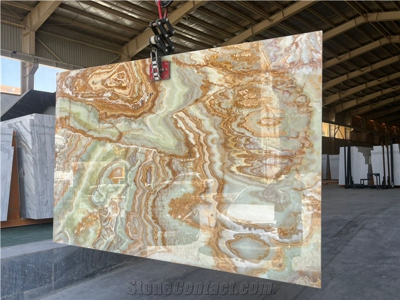 Green Onyx Slabs