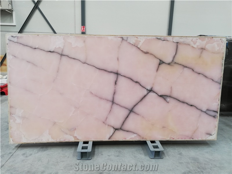 Persian Pink Onyx Slabs