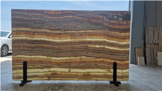 Rainbow Multicolor Onyx Slabs