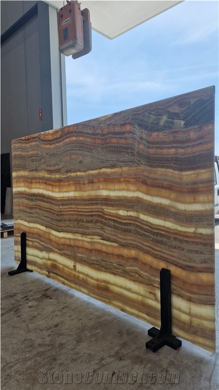 Rainbow Multicolor Onyx Slabs